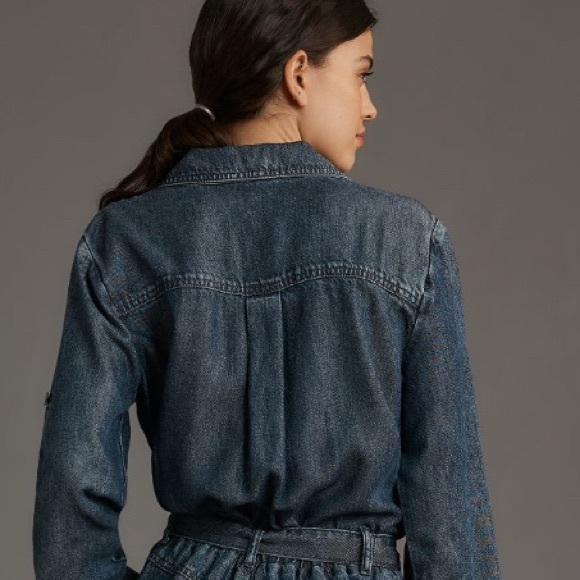 Anthropologie Cloth & Stone Utility Jumpsuit - Picture 9 of 12